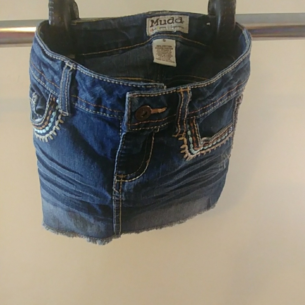 Mudd jean skirt size 5t